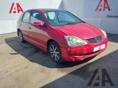 Image of 2004 HONDA CIVIC SE EXECUTIVE 1590cc PETROL AUTOMATIC 4 Speed 5 DOOR HATCHBACK