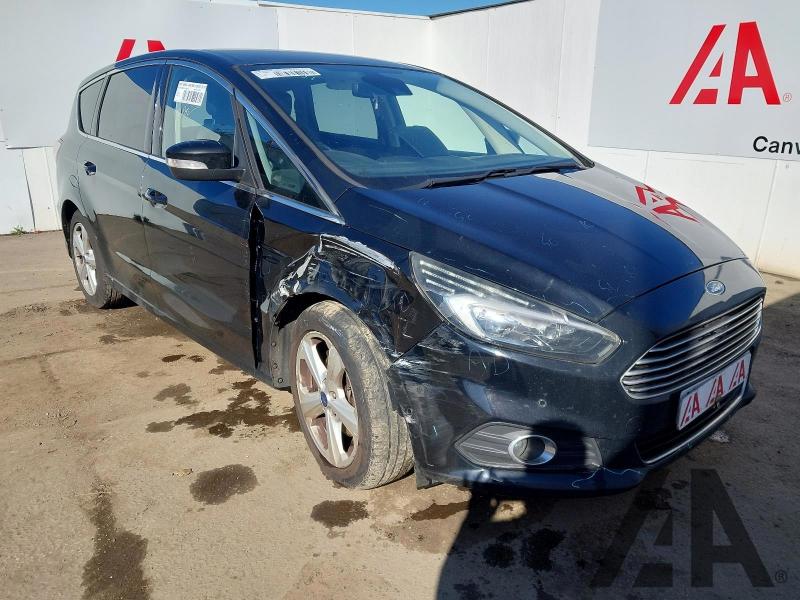 2017 FORD S-MAX TITANIUM TDCI 1997cc TURBO DIESEL MANUAL 6 Speed 5 DOOR MPV