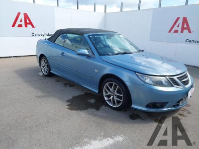 Image of 2008 SAAB 9-3 VECTOR T 1998cc TURBO PETROL SEMI AUTO 5 Speed 2 DOOR CONVERTIBLE