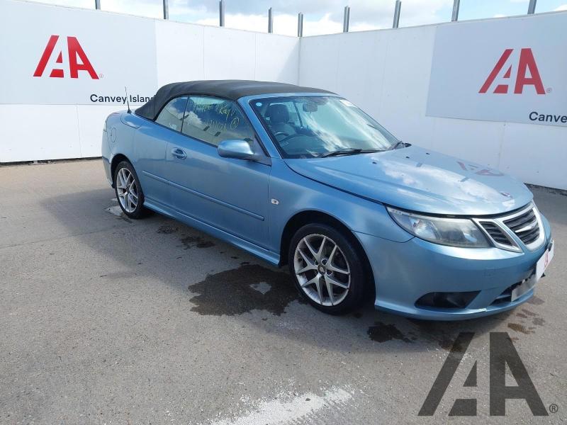 2008 SAAB 9-3 VECTOR T 1998cc TURBO PETROL SEMI AUTO 5 Speed 2 DOOR CONVERTIBLE