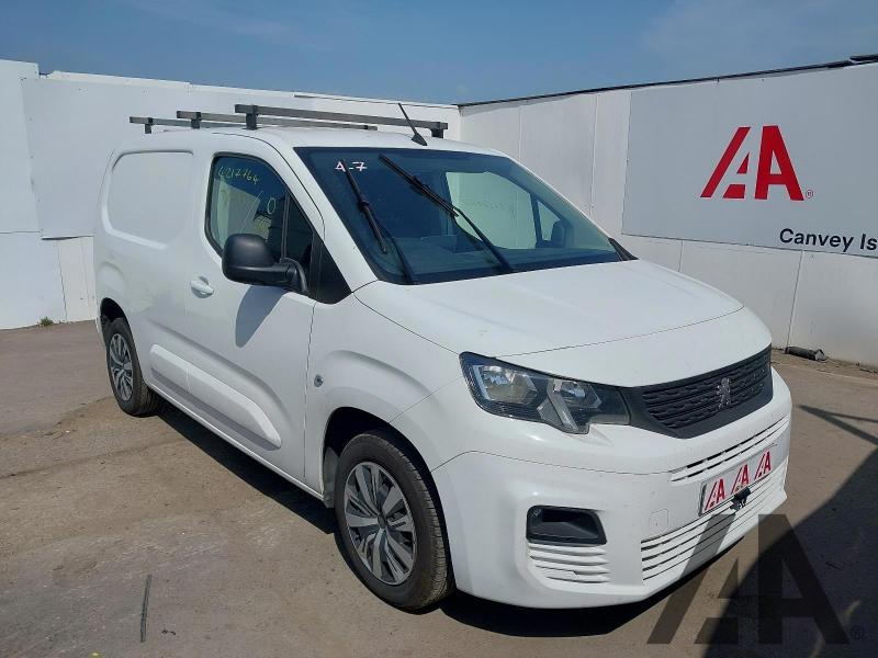 2021 PEUGEOT PARTNER BLUEHDI PROFESSIONAL L1 1499cc TURBO DIESEL MANUAL 4 DOOR PANEL VAN