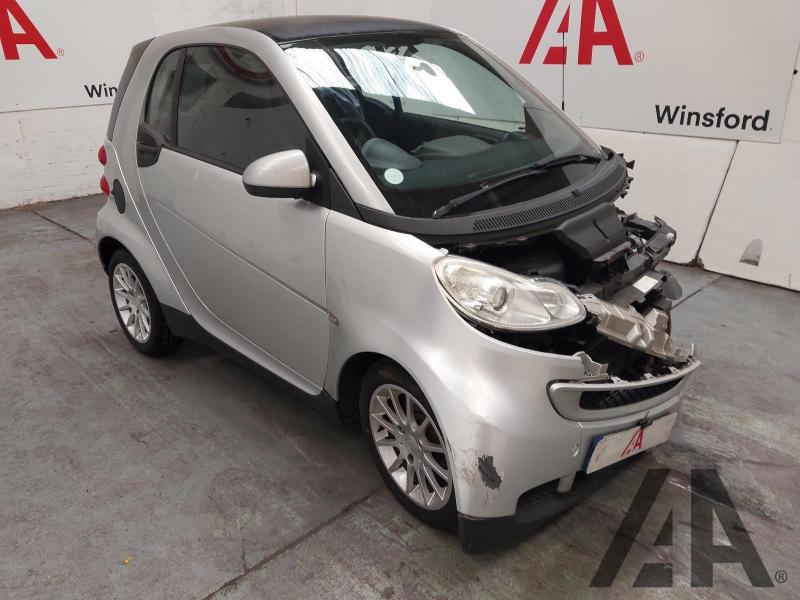 2008 SMART FORTWO COUPE PASSION 999cc TURBO PETROL AUTOMATIC 2 DOOR COUPE