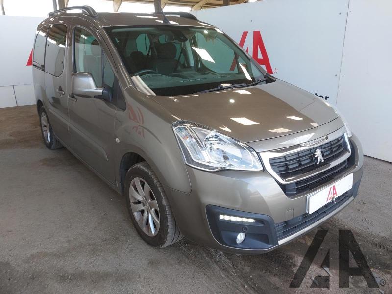 2016 PEUGEOT PARTNER BLUE HDI S/S TEPEEURE 1560cc TURBO DIESEL MANUAL 5 Speed 5 DOOR MPV