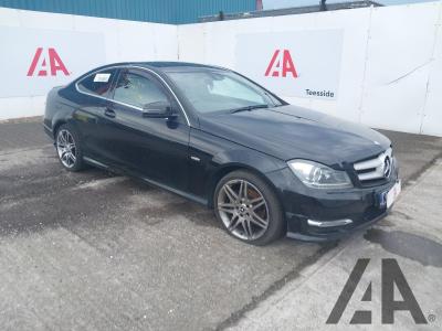 Image of 2013 MERCEDES C-CLASS C220 CDI BLUEEFFICIENCY AMG SP 2143cc TURBO DIESEL AUTOMATIC 2 DOOR COUPE