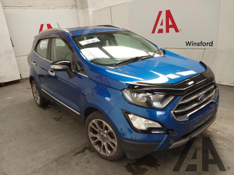 2019 FORD ECOSPORT TITANIUM TDCI 1499cc TURBO DIESEL MANUAL 5 DOOR HATCHBACK