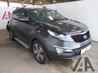 Image of 2016 KIA SPORTAGE CRDI 4 ISG 1685cc TURBO DIESEL MANUAL 6 Speed 5 DOOR ESTATE