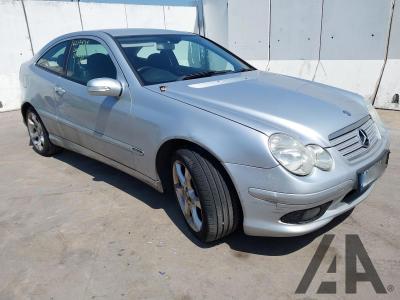 Image of 2008 MERCEDES C-CLASS C180 KOMPRESSOR SPORT EDITION 1796cc SUPER PETROL AUTOMATIC 3 DOOR COUPE