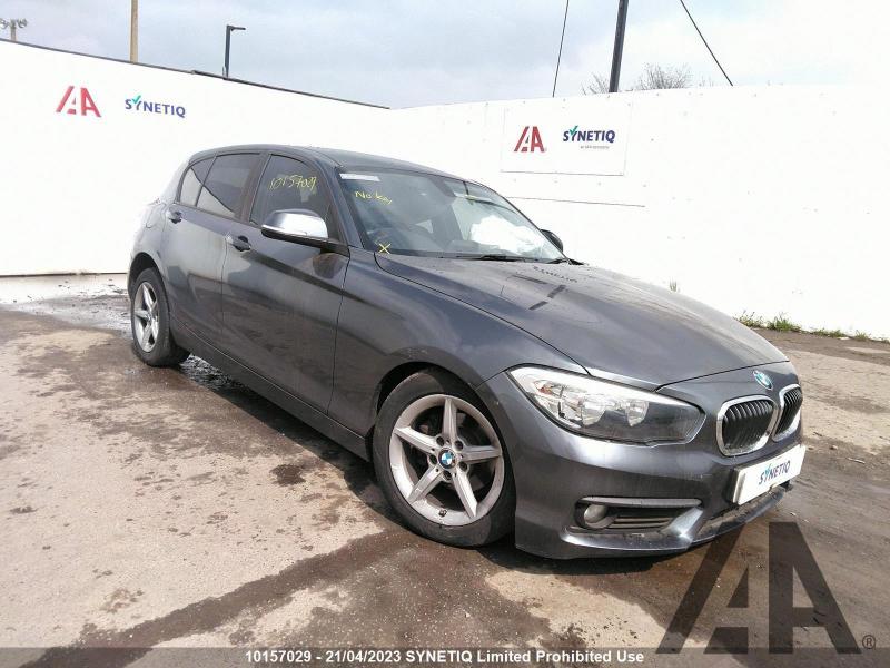 2017 BMW 1 SERIES 116D ED PLUS 1496cc TURBO DIESEL MANUAL 5 DOOR HATCHBACK