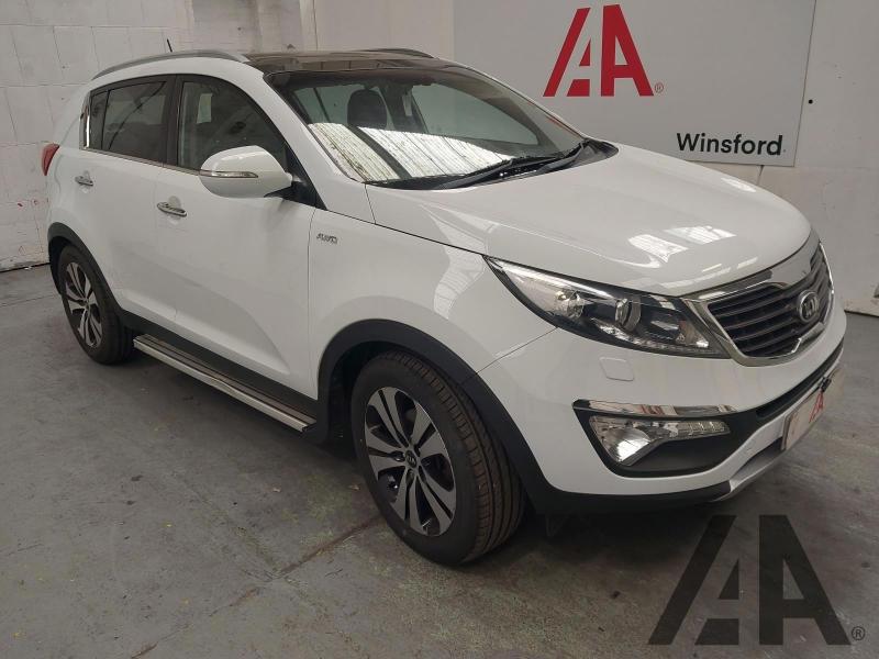 2013 KIA SPORTAGE CRDI KX-3 SAT NAV 1995cc TURBO DIESEL MANUAL 6 Speed 5 DOOR ESTATE