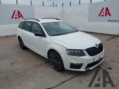 2013 SKODA OCTAVIA VRS TSI 1984cc TURBO PETROL MANUAL 6 Speed 5 DOOR ESTATE