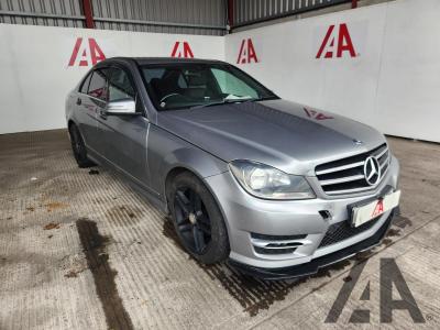 Image of 2014 MERCEDES C-CLASS C220 CDI AMG SPORT EDITION PRE 2143cc TURBO DIESEL AUTOMATIC 4 DOOR SALOON