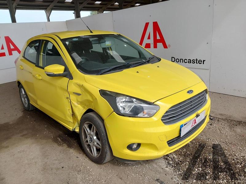 2017 FORD KA ZETEC 1198cc PETROL MANUAL 5 DOOR HATCHBACK