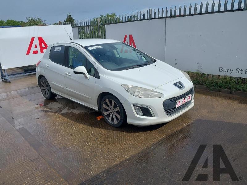2012 PEUGEOT 308 E-HDI ACTIVE 1560cc TURBO DIESEL MANUAL 6 Speed 5 DOOR HATCHBACK