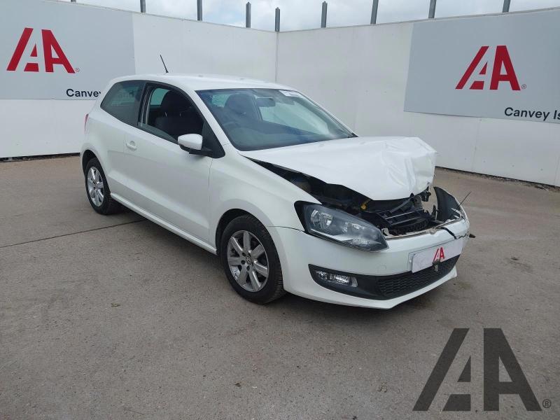 2013 VOLKSWAGEN POLO MATCH EDITION 1198cc PETROL MANUAL 5 Speed 3 DOOR HATCHBACK