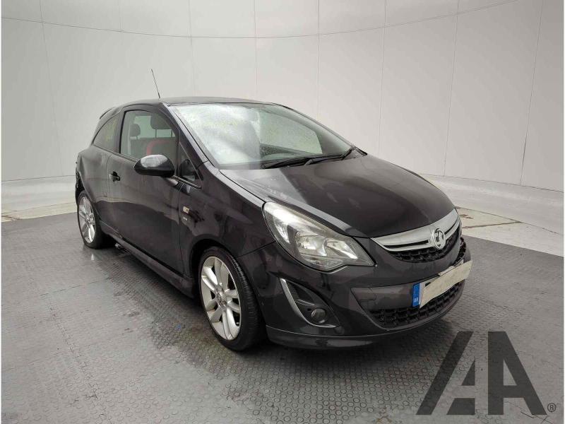 2013 VAUXHALL CORSA SRI 1398cc PETROL MANUAL 3 DOOR HATCHBACK