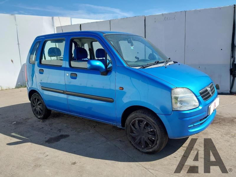 2002 VAUXHALL AGILA 16V 1199cc PETROL MANUAL 5 Speed 5 DOOR ESTATE