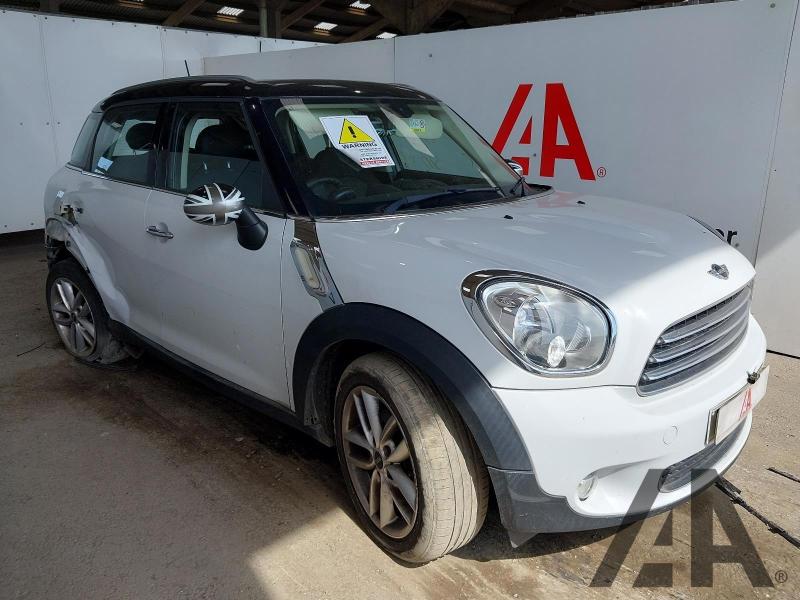 2014 MINI COUNTRYMAN COOPER D 1598cc TURBO DIESEL MANUAL 6 Speed 5 DOOR HATCHBACK