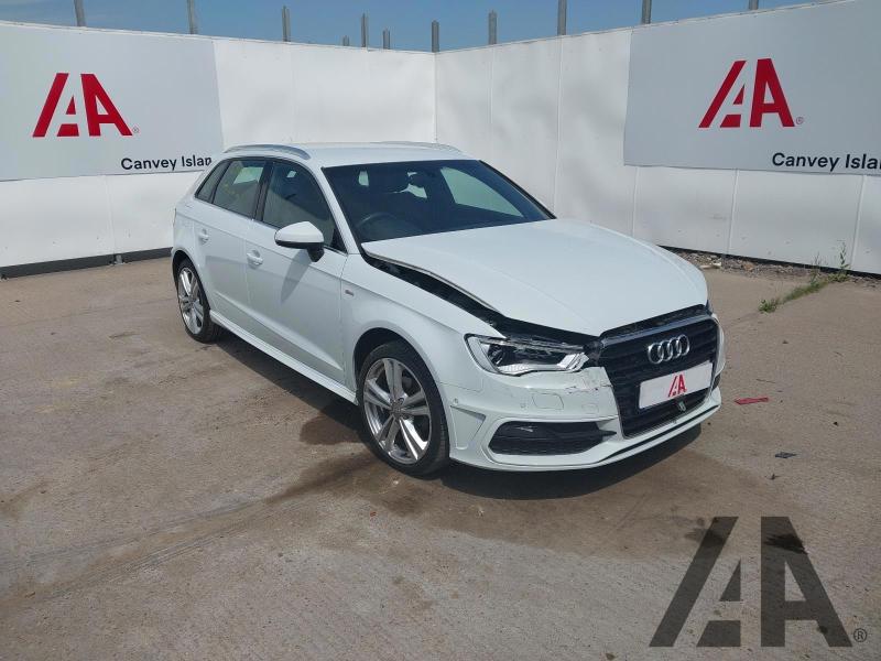 2015 AUDI A3 TFSI S LINE 1395cc TURBO PETROL SEMI AUTO 7 Speed 5 DOOR HATCHBACK