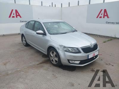 Image of 2014 SKODA OCTAVIA SE TDI CR 1968cc TURBO DIESEL MANUAL 6 Speed 5 DOOR HATCHBACK