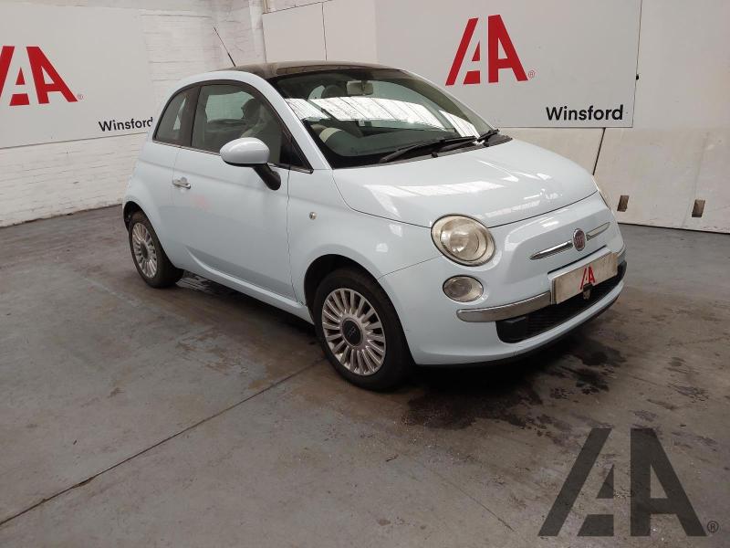 2009 FIAT 500 LOUNGE 1242cc PETROL MANUAL 3 DOOR HATCHBACK