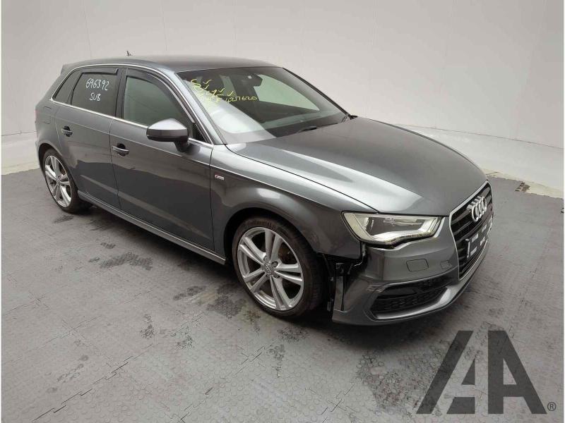 2016 AUDI A3 TFSI S LINE NAV 1395cc TURBO PETROL MANUAL 6 Speed 5 DOOR HATCHBACK
