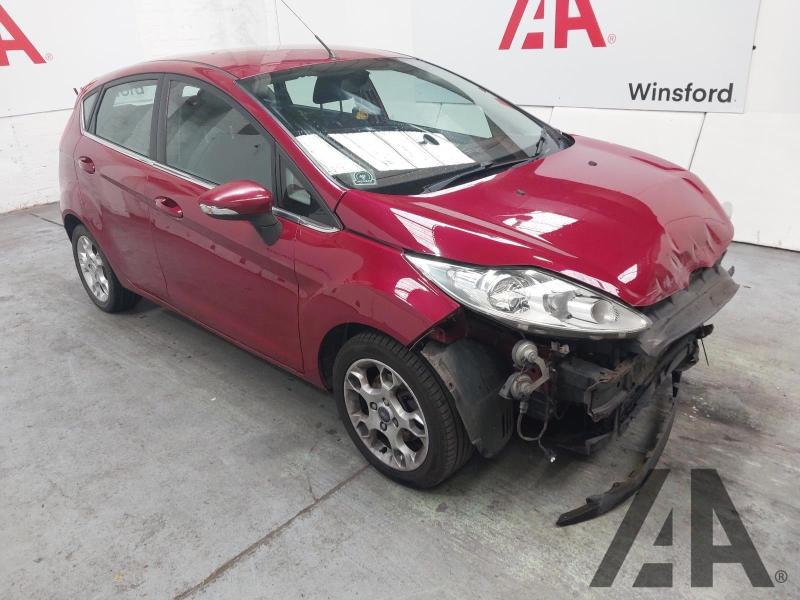2012 FORD FIESTA ZETEC TDCI 1398cc TURBO DIESEL MANUAL 5 Speed 5 DOOR HATCHBACK