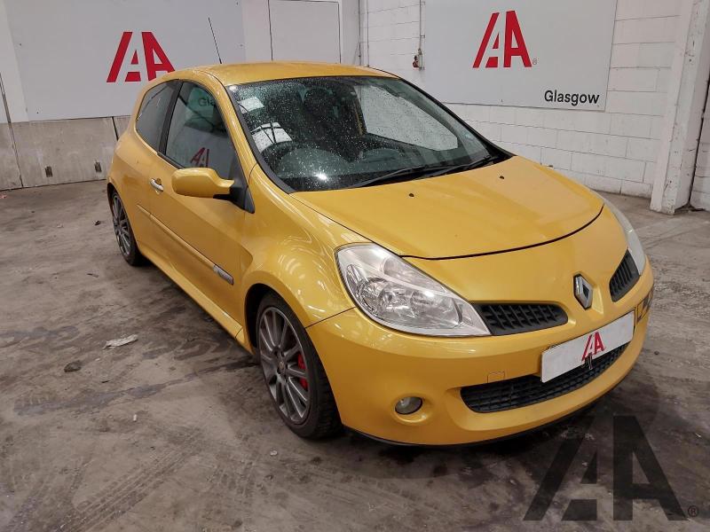2007 RENAULT CLIO SPORT VVT F1 TEAM 1998cc PETROL MANUAL 6 Speed 3 DOOR HATCHBACK