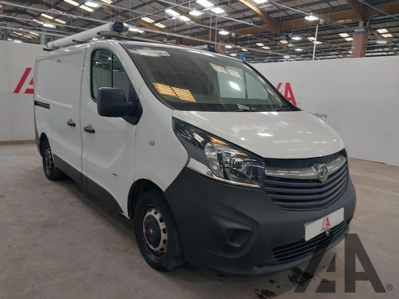 2017 VAUXHALL VIVARO L1H1 2900 CDTI ECOFLEX S/S 1598cc TURBO DIESEL MANUAL 6 Speed PANEL VAN