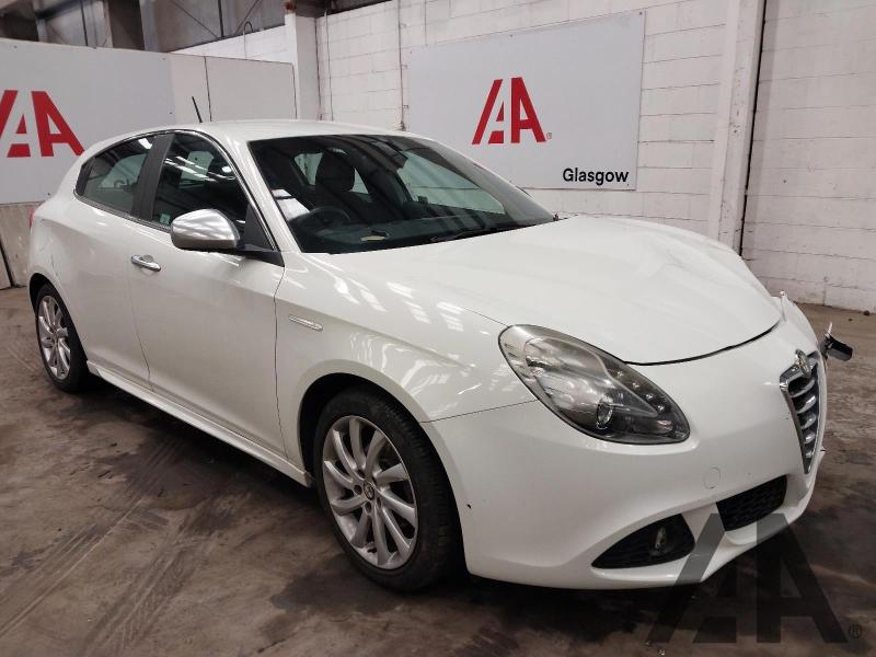 2012 ALFA ROMEO GIULIETTA VELOCE TB 1368cc TURBO PETROL MANUAL 6 Speed 5 DOOR HATCHBACK