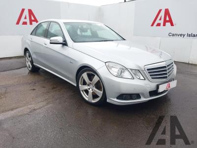 Image of 2011 MERCEDES E-CLASS E200 CDI BLUEEFFICIENCY SE 2143cc TURBO DIESEL AUTOMATIC 4 DOOR SALOON