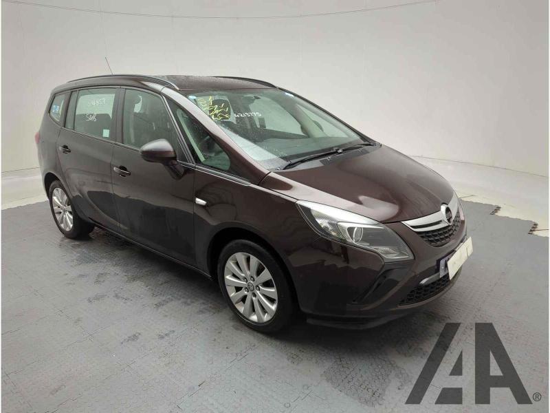 2016 VAUXHALL ZAFIRA TOURER DESIGN 1364cc TURBO PETROL MANUAL 6 Speed 5 DOOR MPV