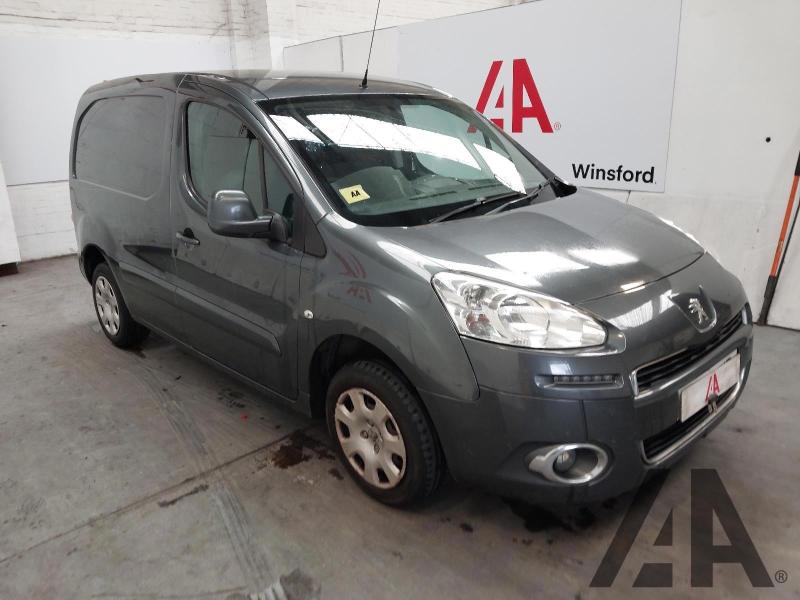 2015 PEUGEOT PARTNER HDI PROFESSIONAL L1 850 1560cc TURBO DIESEL MANUAL 5 Speed PANEL VAN