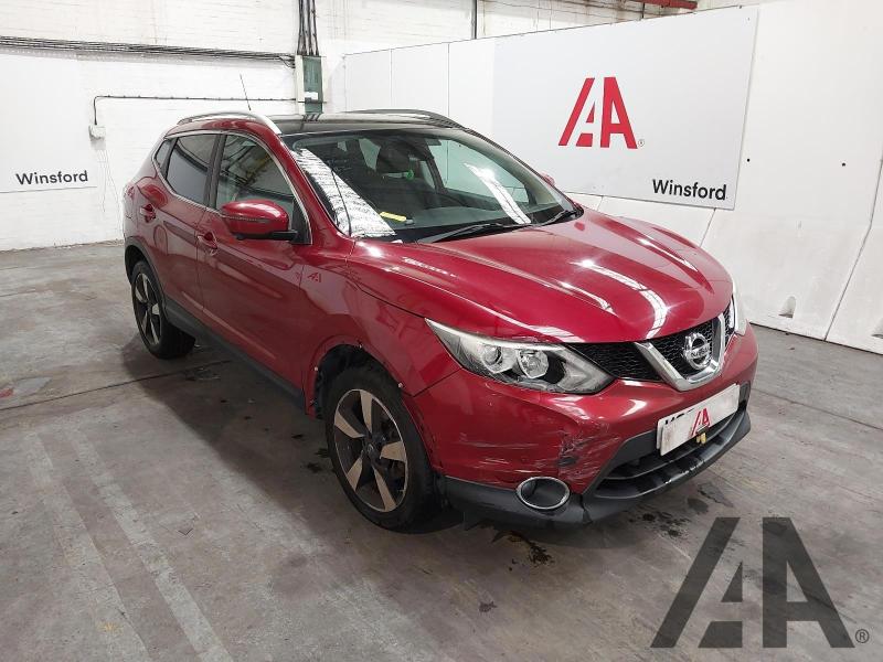 2015 NISSAN QASHQAI DCI N-TEC PLUS 1461cc TURBO DIESEL MANUAL 6 Speed 5 DOOR HATCHBACK