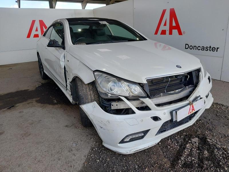 2010 MERCEDES E-CLASS E220 CDI BLUEEFFICIENCY SPORT 2143cc TURBO DIESEL AUTOMATIC 2 DOOR COUPE
