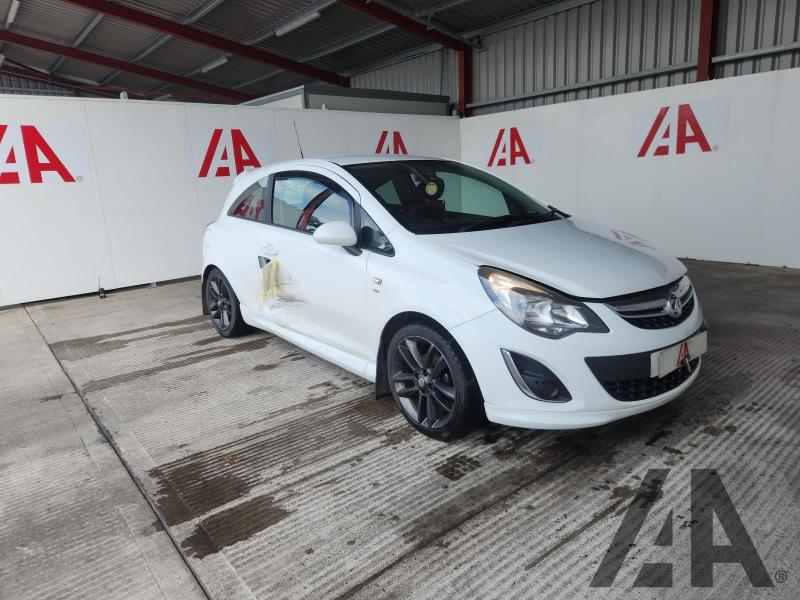2013 VAUXHALL CORSA SRI 1398cc PETROL MANUAL 3 DOOR HATCHBACK