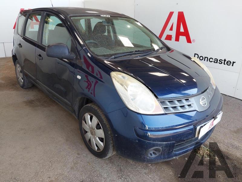 2008 NISSAN NOTE VISIA PLUS 1386cc PETROL MANUAL 5 Speed 5 DOOR MPV