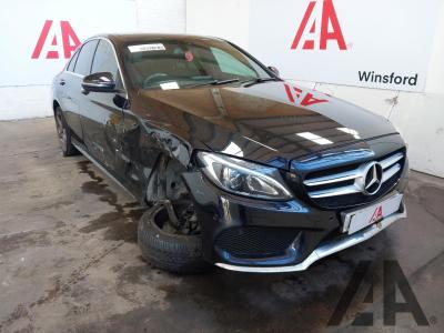 Image of 2015 MERCEDES C-CLASS C220 D AMG LINE PREMIUM 2143cc TURBO DIESEL AUTOMATIC 4 DOOR SALOON