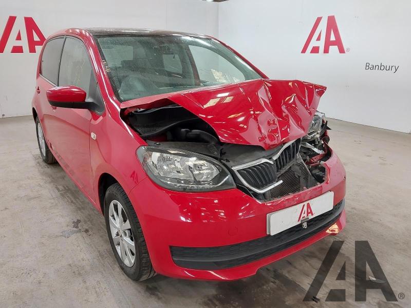 2018 SKODA CITIGO SE MPI 999cc PETROL MANUAL 5 DOOR HATCHBACK