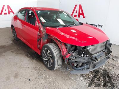 Image of 2017 HONDA CIVIC VTEC SE 988cc TURBO PETROL MANUAL 6 Speed 5 DOOR HATCHBACK