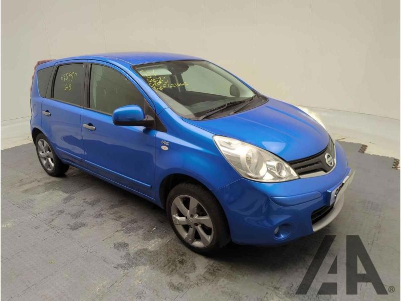 2011 NISSAN NOTE N-TEC 1386cc PETROL MANUAL 5 Speed 5 DOOR MPV