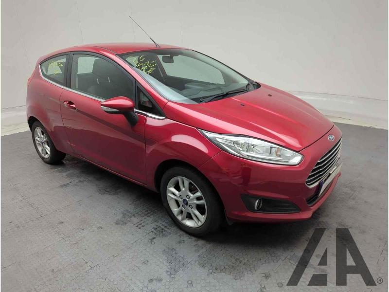 2016 FORD FIESTA ZETEC 1242cc PETROL MANUAL 5 Speed 3 DOOR HATCHBACK