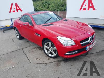 Image of 2011 MERCEDES SLK SLK200 BLUEEFFICIENCY 1796cc TURBO PETROL AUTOMATIC 7 Speed 2 DOOR CONVERTIBLE