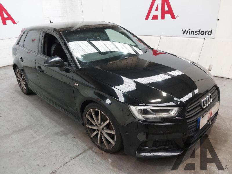2017 AUDI A3 TFSI S LINE BLACK EDITION 1395cc TURBO PETROL SEMI AUTO 7 Speed 5 DOOR HATCHBACK