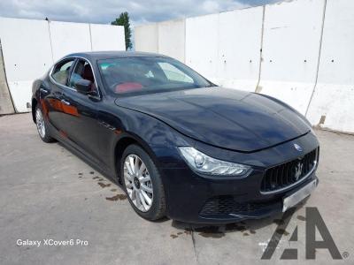 Image of 2014 MASERATI GHIBLI DV6 2987cc TURBO DIESEL AUTOMATIC 8 Speed 4 DOOR SALOON