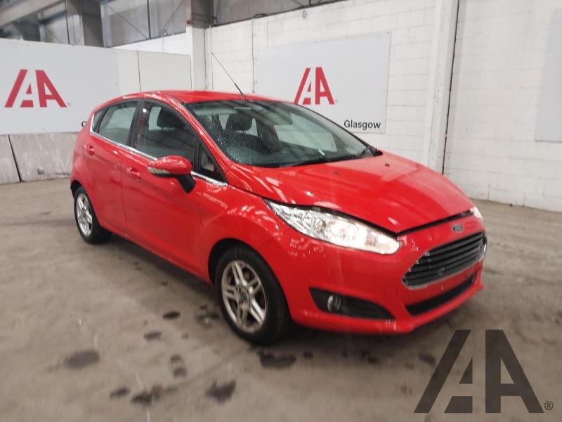 2014 FORD FIESTA ZETEC 1242cc PETROL MANUAL 5 Speed 5 DOOR HATCHBACK