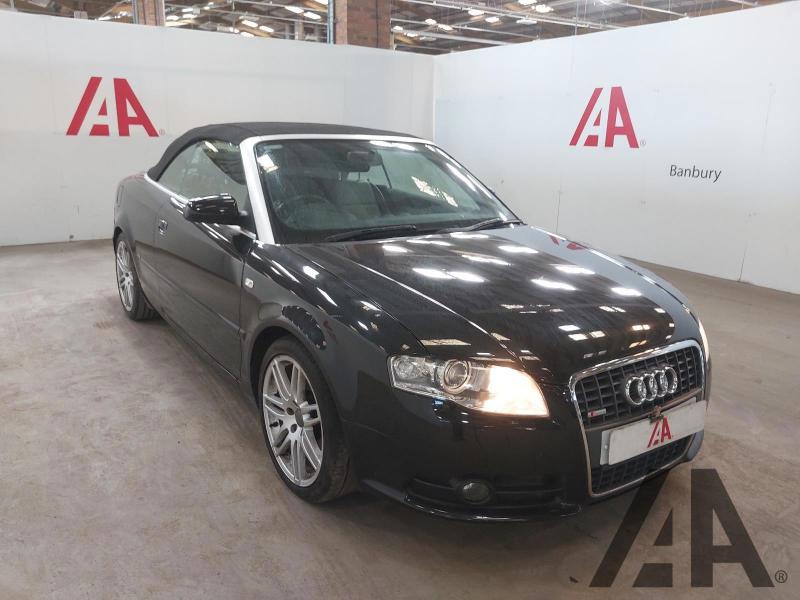 2008 AUDI A4 T FSI SPECIAL EDITION 1984cc TURBO PETROL CVT 1 Speed 2 DOOR CONVERTIBLE