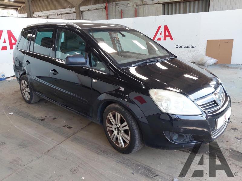2010 VAUXHALL ZAFIRA ELITE CDTI ECOFLEX 1686cc TURBO DIESEL MANUAL 6 Speed 5 DOOR MPV