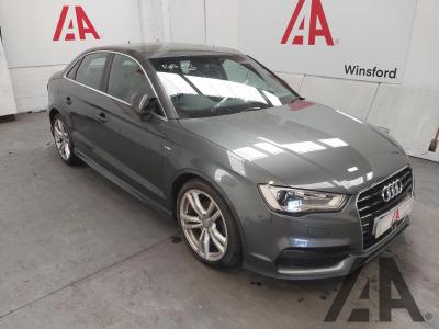 Image of 2014 AUDI A3 TFSI S LINE 1395cc TURBO PETROL SEMI AUTO 7 Speed 4 DOOR SALOON