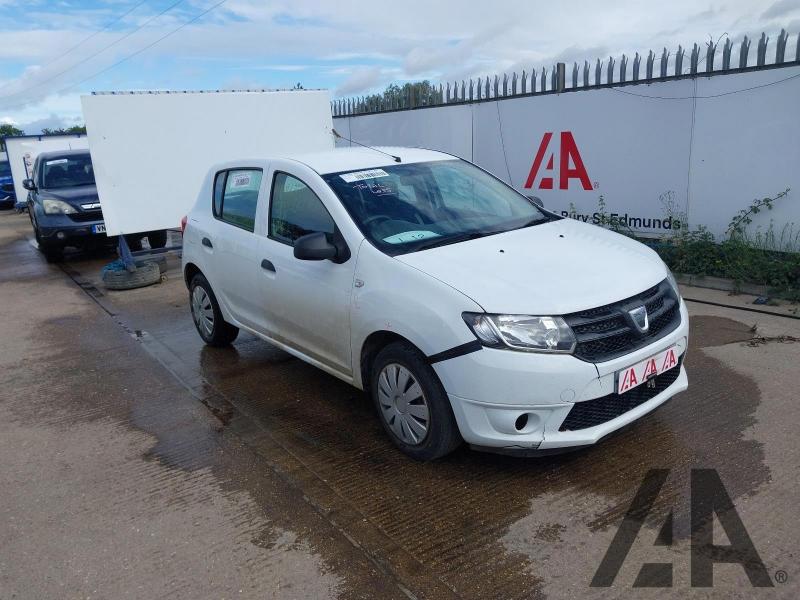 2013 DACIA SANDERO AMBIANCE 1149cc PETROL MANUAL 5 Speed 5 DOOR HATCHBACK