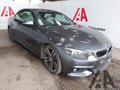 Image of 2018 BMW 4 SERIES 420D M SPORT 1995cc TURBO DIESEL AUTOMATIC 2 DOOR CONVERTIBLE